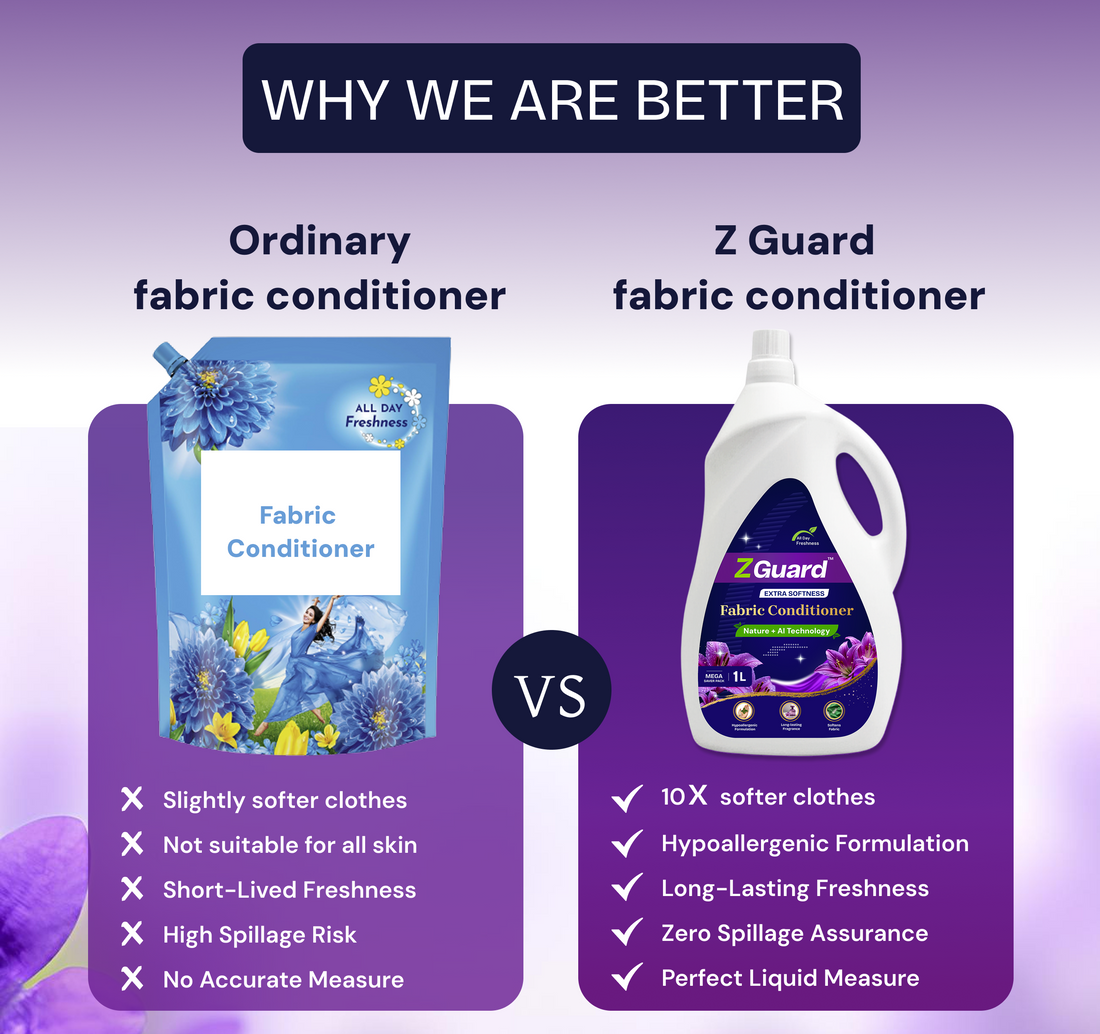 Z Guard Natural Fabric Conditioner Liquid - 1L