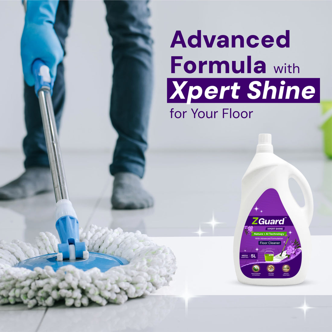 Z Guard Natural Floor Cleaner Liquid - 5L