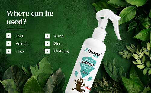 Natural Leech Repellent Spray  - Pack of 1