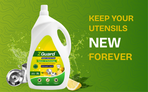 ZGUARD Dishwash Liquid Gel   - 2L