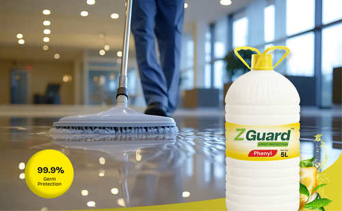 ZGUARD White Phenyl Floor Cleaner Disinfectant  - 5L