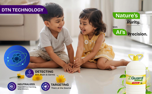 ZGUARD White Phenyl Floor Cleaner Disinfectant  - 5L