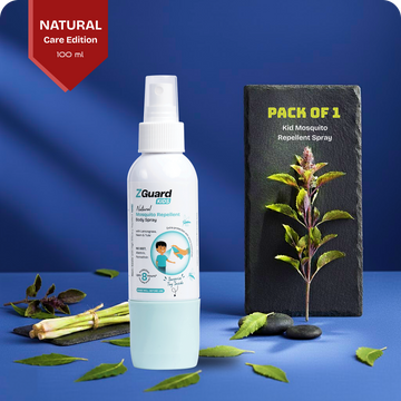 Natural Mosquito Repellent Spray for Baby + Kids (Boy) - Pack of 1