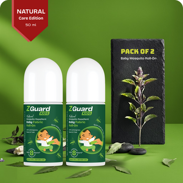 Natural Mosquito Repellent Roll On for Babies (0-5 yrs) - Pack of 2