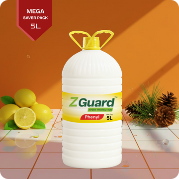 ZGUARD White Phenyl Floor Cleaner Disinfectant  - 5L