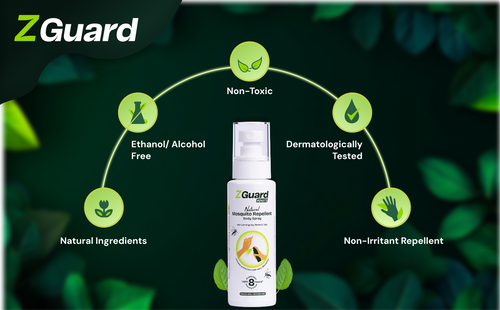 Natural Mosquito Repellent Roll On for Babies (0-5 yrs) - Pack of 2