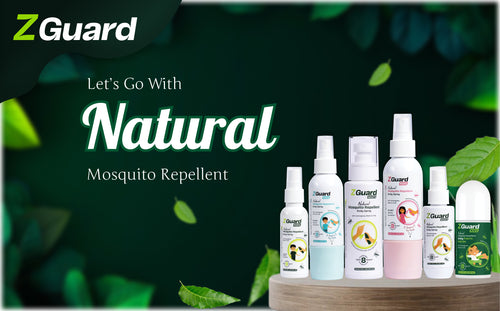 Natural Mosquito Repellent Spray for Adult + Kids (Boy) - Pack of 2