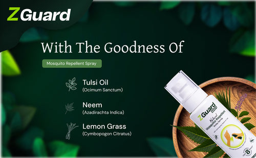 Natural Mosquito Repellent Spray for Adult + Kids (Boy) - Pack of 2