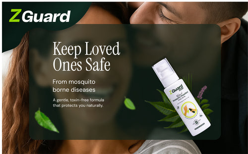 Natural Mosquito Repellent Spray for Adult + Kids (Boy) - Pack of 2