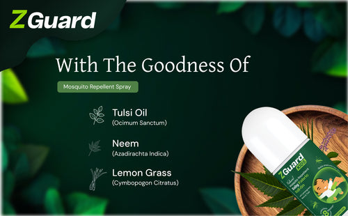 Natural Mosquito Repellent Roll On for Babies (0-5 yrs) - Pack of 1