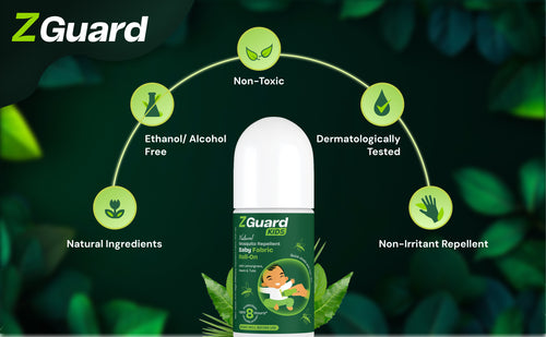 Natural Mosquito Repellent Roll On for Babies (0-5 yrs) - Pack of 1