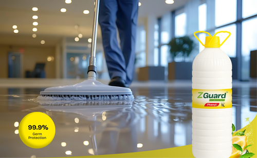 ZGUARD White Phenyl Floor Cleaner Disinfectant- 1L