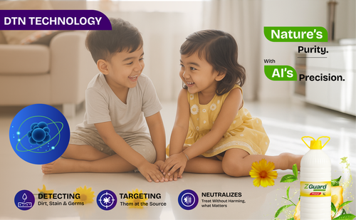 ZGUARD White Phenyl Floor Cleaner Disinfectant- 1L