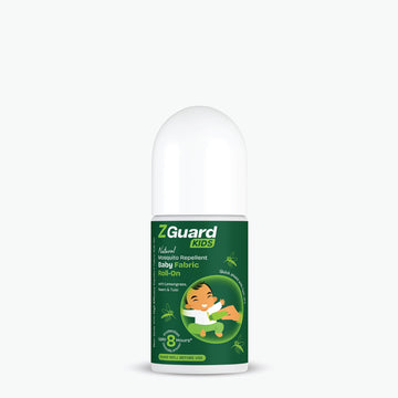 Natural Mosquito Repellent Roll-On for Kids & Babies | 50ml | Fabric Roll-On for Fast Protection Against Mosquito Bites | Clinically Proven DEET-free | Paediatrician & Dermatologically Tested